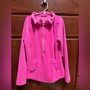 Lilly Pulitzer Kids Little Skipper Ruffle Velour Pullover. XL (12-14)